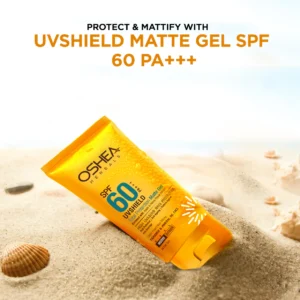 Uv Shield Total Protection Matte Gel SPF-60 PA+++  60gm